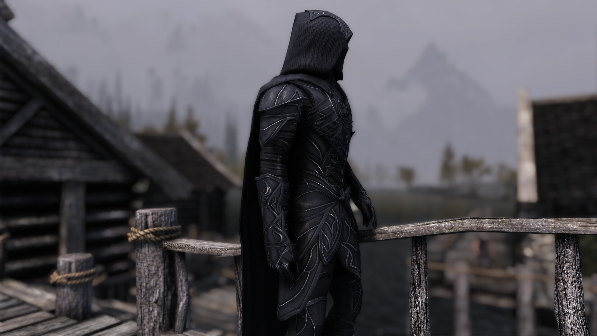 Character wearing the Nightingale armor